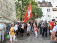 NEWS - Coronavirus: Demonstration der Massnahmenkritiker «Freiheitstrychler» in Olten