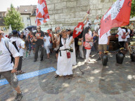 NEWS - Coronavirus: Demonstration der Massnahmenkritiker «Freiheitstrychler» in Olten