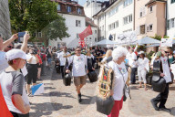 NEWS - Coronavirus: Demonstration der Massnahmenkritiker «Freiheitstrychler» in Olten