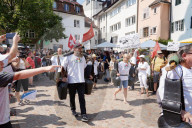 NEWS - Coronavirus: Demonstration der Massnahmenkritiker «Freiheitstrychler» in Olten