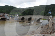NEWS -  Hochwasserschäden und Aufräumarbeiten nach dem Hochwasser im Ahrtal