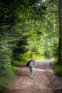 PORTRAIT - Francine Jordi besucht Tierheim in Gossau (Juli 2021)