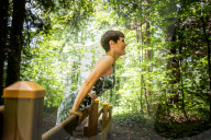 PORTRAIT - Francine Jordi besucht Tierheim in Gossau (Juli 2021)