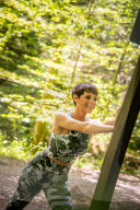 PORTRAIT - Francine Jordi besucht Tierheim in Gossau (Juli 2021)