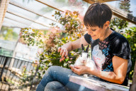 PORTRAIT - Francine Jordi besucht Tierheim in Gossau (Juli 2021)