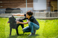 PORTRAIT - Francine Jordi besucht Tierheim in Gossau (Juli 2021)