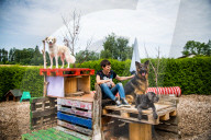 PORTRAIT - Francine Jordi besucht Tierheim in Gossau (Juli 2021)