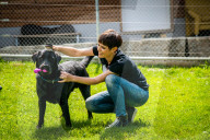 PORTRAIT - Francine Jordi besucht Tierheim in Gossau (Juli 2021)