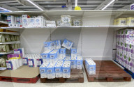 Brexit: Staff shortages hitting supermarket shelves