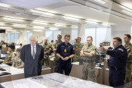 Prime Minister Boris Johnson visits PJHQ