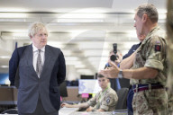 Prime Minister Boris Johnson visits PJHQ