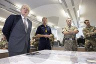 Prime Minister Boris Johnson visits PJHQ