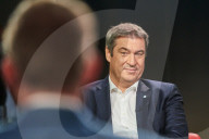 NEWS - Wahl Deutschland: Markus Söder (CSU) im ARD Sommerinterview in Berlin 