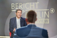 NEWS - Wahl Deutschland: Markus Söder (CSU) im ARD Sommerinterview in Berlin 