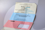 NEWS - Stimmzettel der Bundestagswahl zum 20. Deutschen Bundestag am 26. September