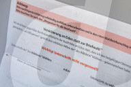 NEWS - Stimmzettel der Bundestagswahl zum 20. Deutschen Bundestag am 26. September