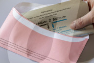 NEWS - Stimmzettel der Bundestagswahl zum 20. Deutschen Bundestag am 26. September