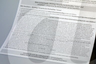 NEWS - Stimmzettel der Bundestagswahl zum 20. Deutschen Bundestag am 26. September