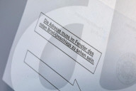 NEWS - Stimmzettel der Bundestagswahl zum 20. Deutschen Bundestag am 26. September