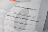 NEWS - Stimmzettel der Bundestagswahl zum 20. Deutschen Bundestag am 26. September