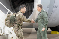 UK troops arrive back from Afghanistan