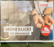 NEWS - Bundestagswahl 2021: Wahlplakate