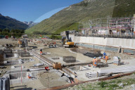 NEWS -  Andermatt Swiss Alps Immobilien: Baustellen