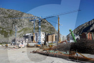NEWS -  Andermatt Swiss Alps Immobilien: Baustellen