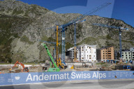 NEWS -  Andermatt Swiss Alps Immobilien: Baustellen