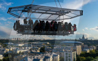 Dinner In The Sky Flying Dinner Table - Moscow