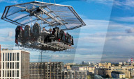 Dinner In The Sky Flying Dinner Table - Moscow