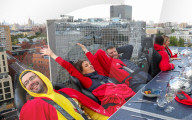 Dinner In The Sky Flying Dinner Table - Moscow