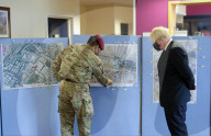 Prime Minister Boris Johnson visits 16th Parachute Brigade