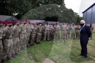 Prime Minister Boris Johnson visits 16th Parachute Brigade