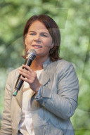 NEWS - Wahlveranstaltung der GrÃ¼nen mit Kanzlerkandidatin Annalena Baerbock in Rostock