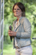 NEWS - Wahlveranstaltung der GrÃ¼nen mit Kanzlerkandidatin Annalena Baerbock in Rostock