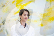 Thaddaeus Ropac gallery, London. Megan Rooney Bones Roots Fruits exhibition opening 6th September 2021.