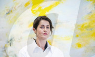 Thaddaeus Ropac gallery, London. Megan Rooney Bones Roots Fruits exhibition opening 6th September 2021.