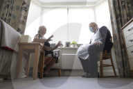 Boris Johnson and Rishi Sunak visit Westport Care Home