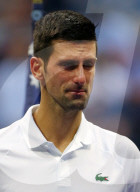 TENNIS - Novak Djokovic kämpft nach Finalniederlage am US Open mit den Tränen