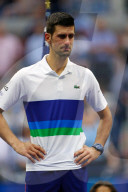 TENNIS - Novak Djokovic kämpft nach Finalniederlage am US Open mit den Tränen