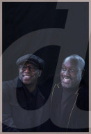 Ian Wright and Musa Okwonga