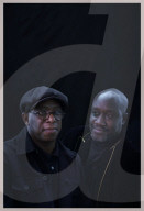 Ian Wright and Musa Okwonga