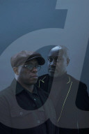 Ian Wright and Musa Okwonga