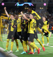 FUSSBALL - Young Boys siegen gegen Manchester United in Bern
