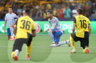 FUSSBALL - Young Boys siegen gegen Manchester United in Bern