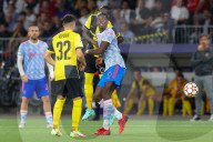 FUSSBALL - Young Boys siegen gegen Manchester United in Bern