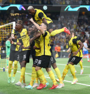 FUSSBALL - Young Boys siegen gegen Manchester United in Bern