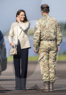 The Duchess of Cambridge  visits RAF Brize Norton