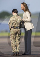 The Duchess of Cambridge  visits RAF Brize Norton
